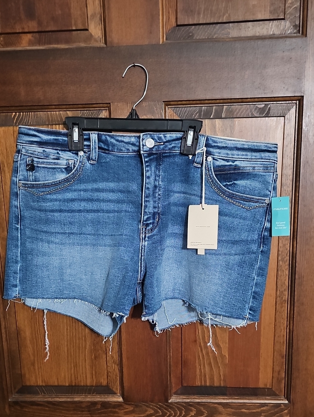 NEW Kancan Denim Cutoff Shorts Size 32